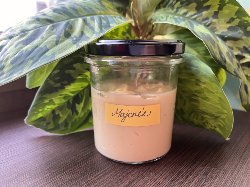 Házi majonéz főtt tojásból