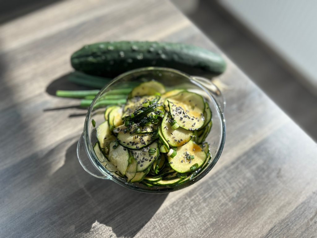 Ázsiai uborkasaláta