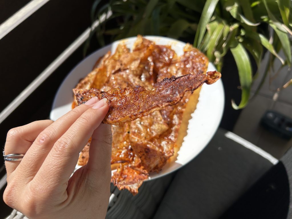 ‘Baconos’ rizschips